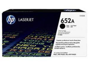 HP 652A Black LaserJet Toner Cartridge CF320A